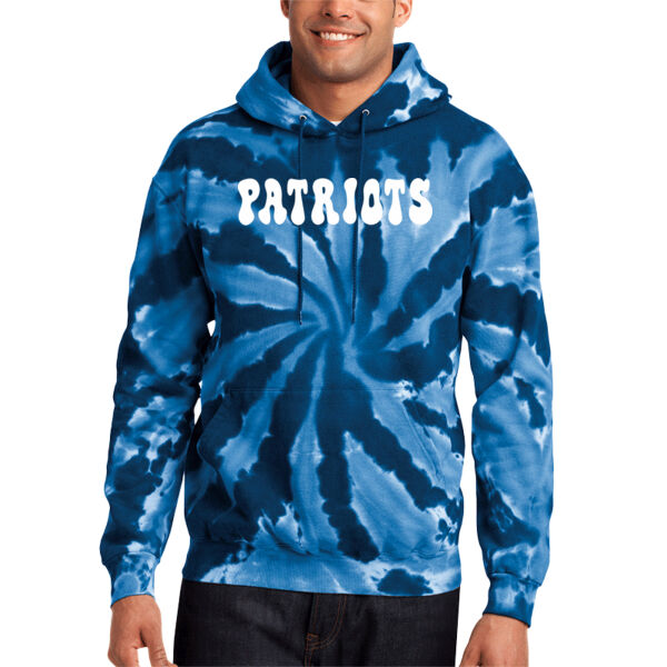 Patriots Tie Dye Hoodie Thumbnail