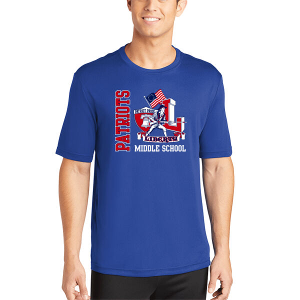 Liberty Middle School Patriots Sports Tee Thumbnail